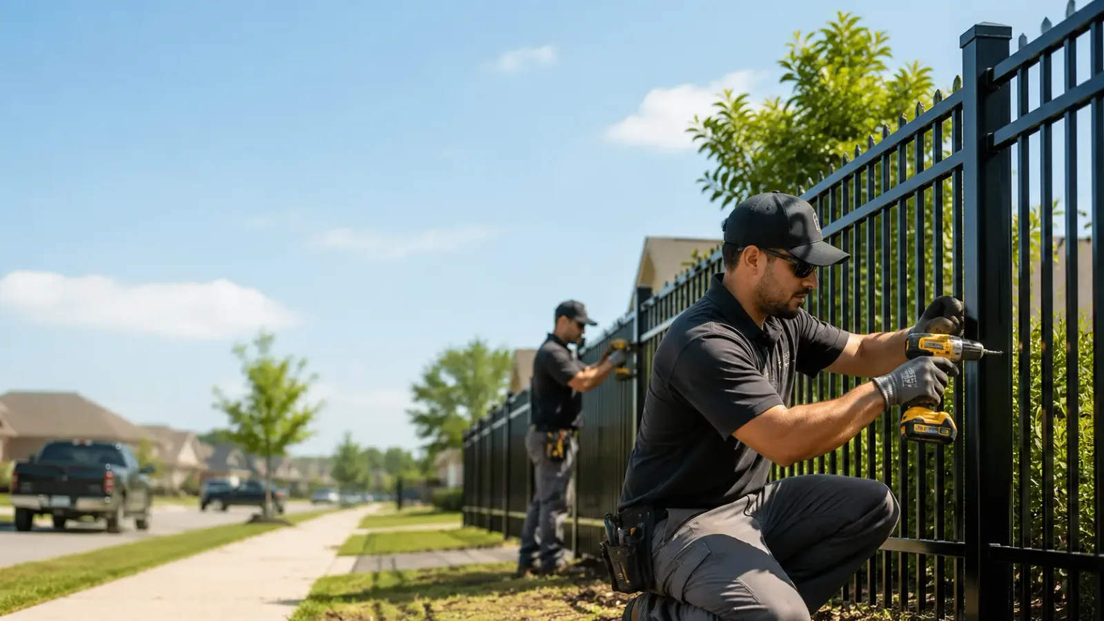 Metal Fence Installation in Grandview, IA